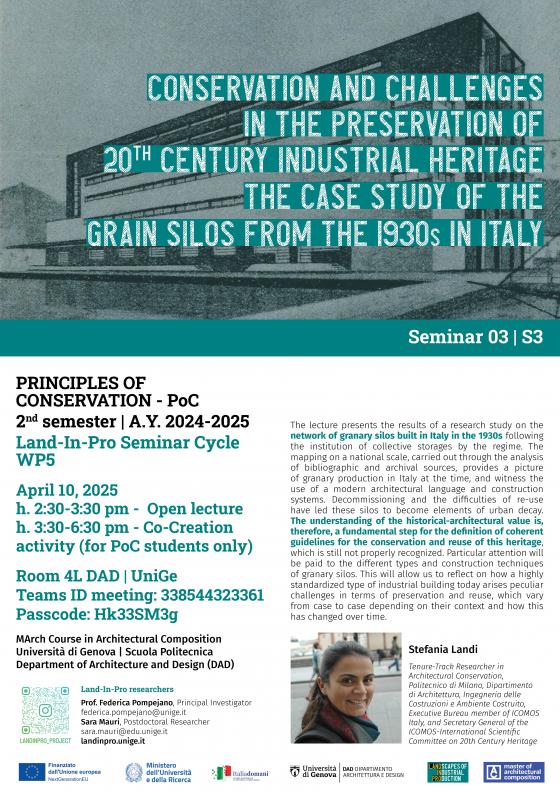 Stefania Landi Seminar